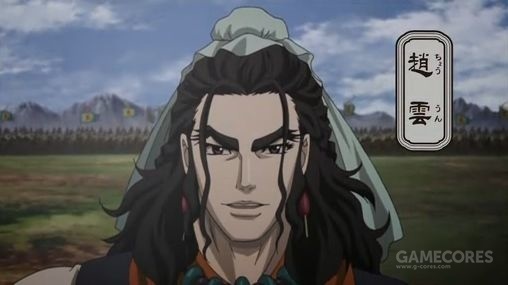 《苍天航路》动画版中的赵云