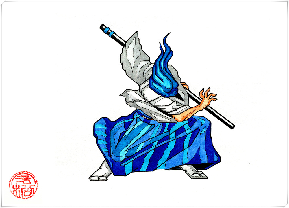 怀旧迎新《侍魂4-天草降临》全人物马克笔手绘(第二集完结)