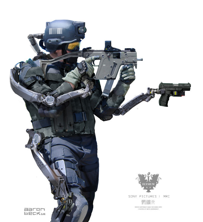 带你见识《使命召唤:无限战争》机械设定背后的设计师:aaron beck