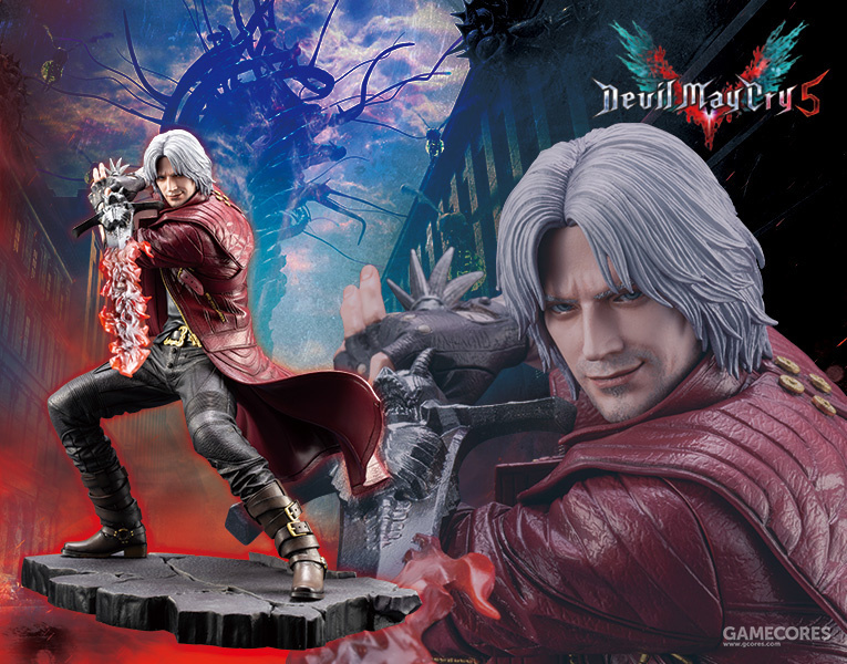 还原经典造型,寿屋《鬼泣5》但丁与尼禄手办公布