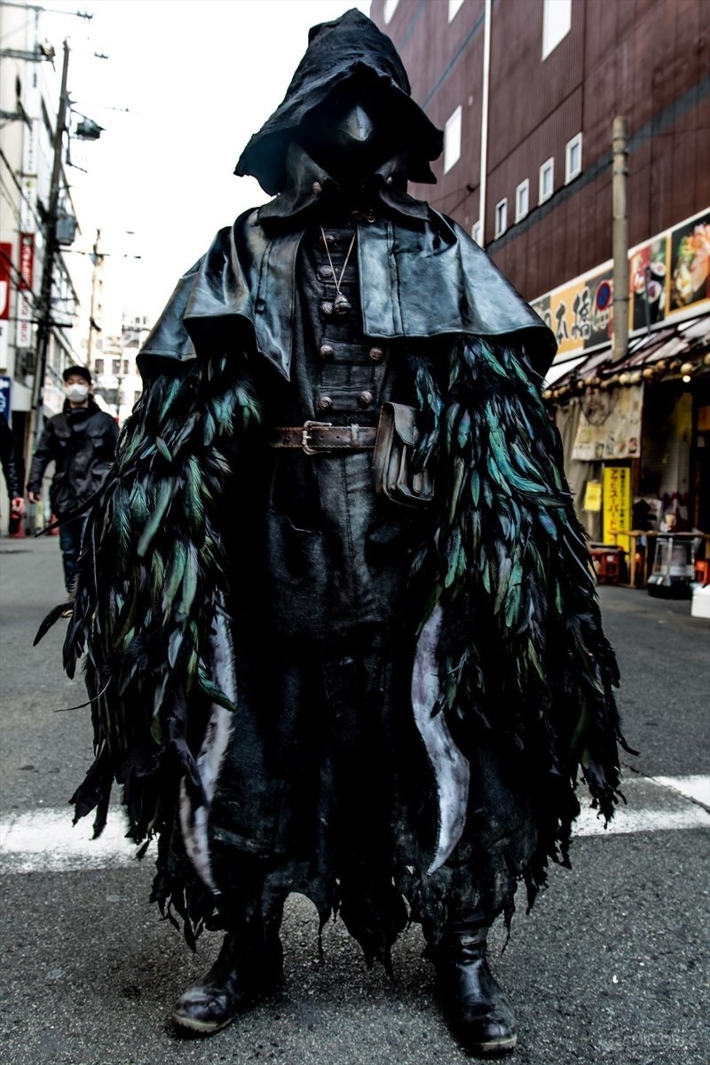 《血源》的乌鸦套装.