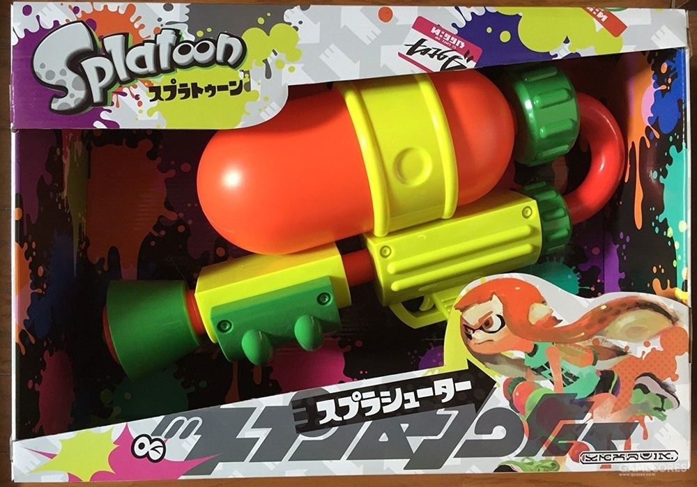 春天也能玩水枪《splatoon 2》授权玩具再添新成员