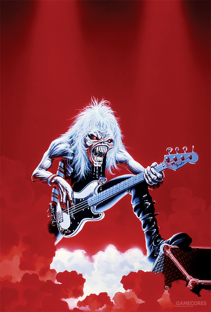 iron maiden乐队吉祥物"eddie"与绘制它的艺术家derek riggs